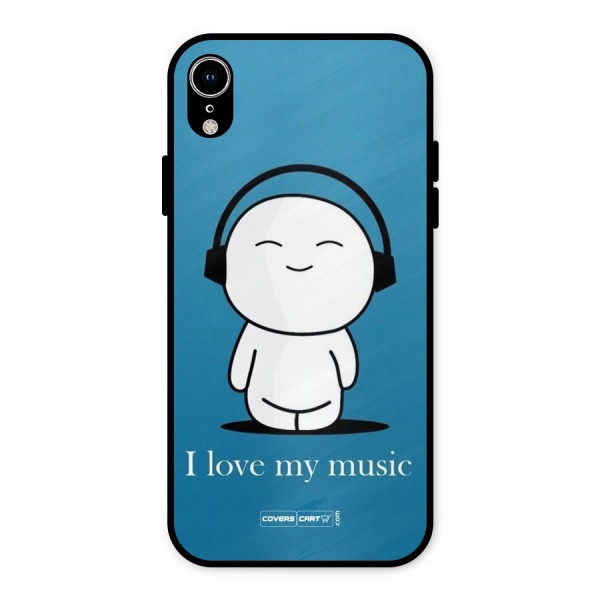 Love for Music Metal Back Case for iPhone XR