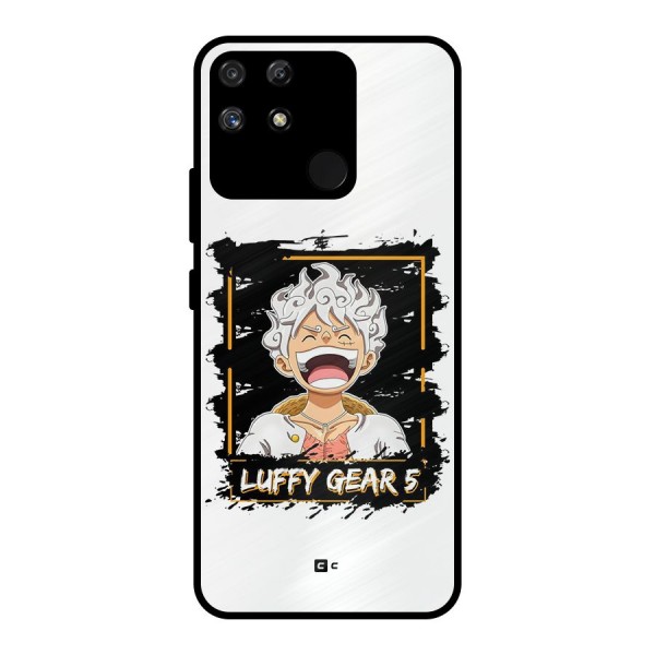 Luffy Gear 5 Metal Back Case for Realme Narzo 50A