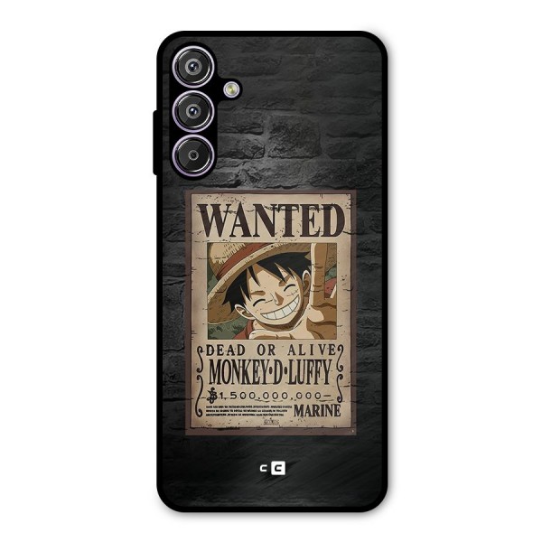 Luffy Wanted Metal Back Case for Galaxy M15