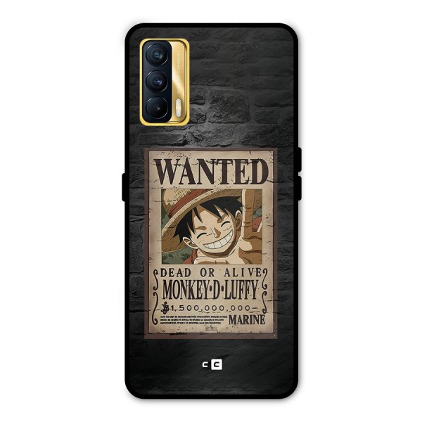 Luffy Wanted Metal Back Case for Realme X7