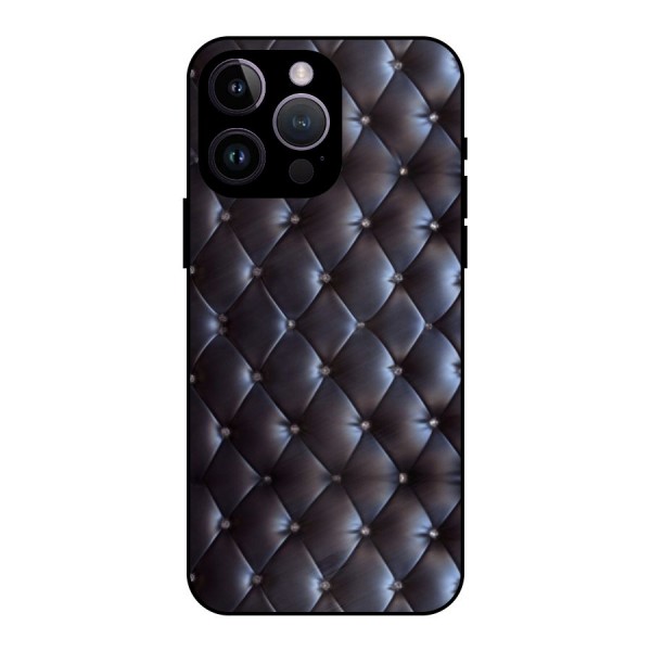 Luxury Pattern Metal Back Case for iPhone 14 Pro Max