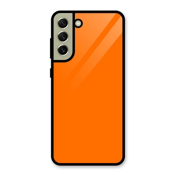 Mac Orange Metal Back Case for Galaxy S21 FE 5G (2023)