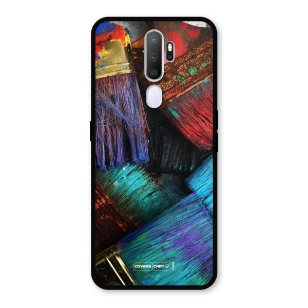 Magic Brushes Metal Back Case for Oppo A9 (2020)