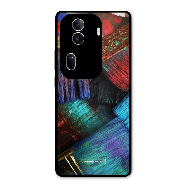Magic Brushes Metal Back Case for Oppo Reno11 Pro 5G