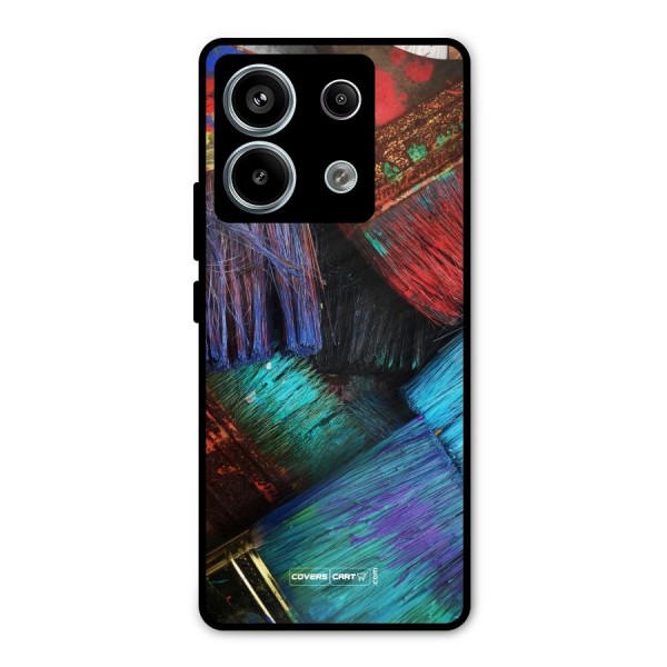Magic Brushes Metal Back Case for Redmi Note 13 Pro 5G