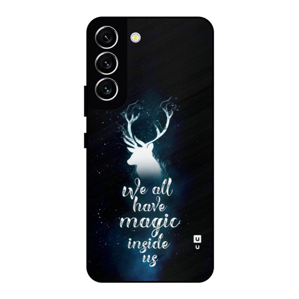 Magic Inside Metal Back Case for Galaxy S22 5G