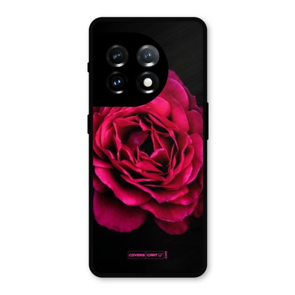 Magical Rose Metal Back Case for OnePlus 11