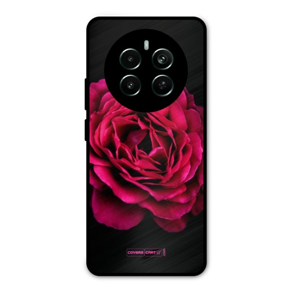Magical Rose Metal Back Case for Realme 12 Plus