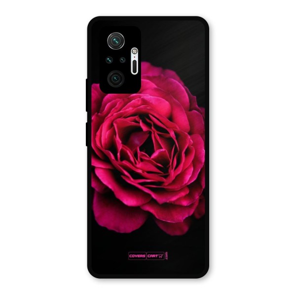 Magical Rose Metal Back Case for Redmi Note 10 Pro