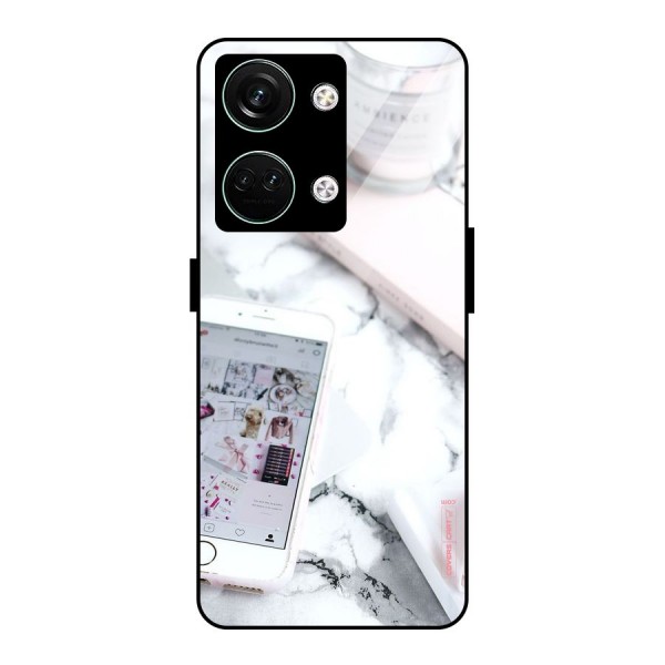 Make Up And Phone Glass Back Case for Oneplus Nord 3