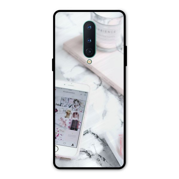 Make Up And Phone Metal Back Case for OnePlus 8