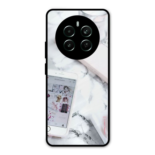 Make Up And Phone Metal Back Case for Realme 12 Plus