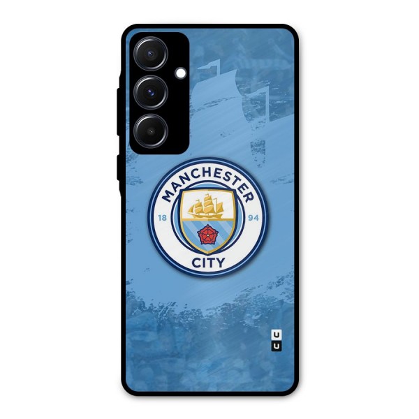 Manchester City Club Metal Back Case for Galaxy A55