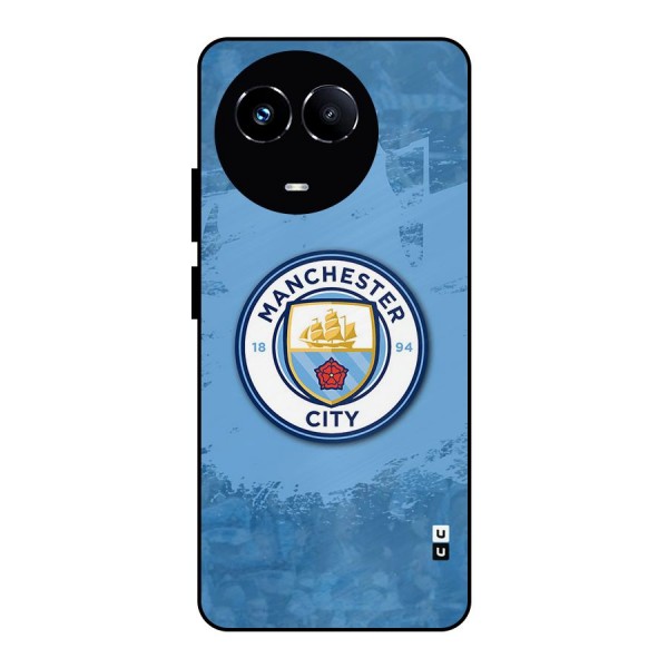 Manchester City Club Metal Back Case for Realme 11 5G