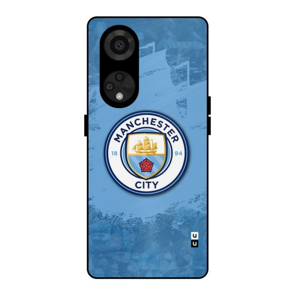Manchester City Club Metal Back Case for Reno8 T 5G