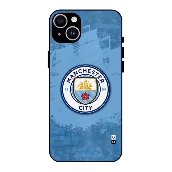 Manchester City Club Metal Back Case for iPhone 14 Plus