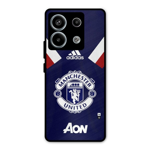 Manchester Jersy Metal Back Case for Redmi Note 13 Pro 5G