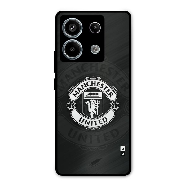 Manchester United Metal Back Case for Redmi Note 13 Pro 5G