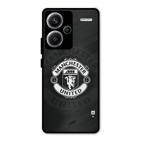 Manchester United Metal Back Case for Redmi Note 13 Pro Plus