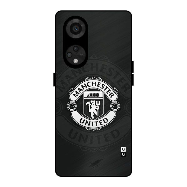 Manchester United Metal Back Case for Reno8 T 5G