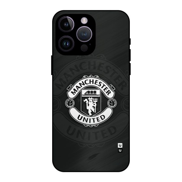 Manchester United Metal Back Case for iPhone 14 Pro Max