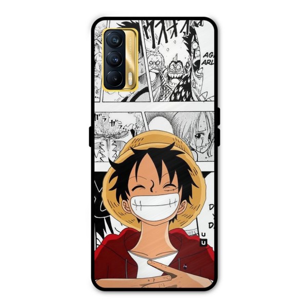 Manga Style Luffy Metal Back Case for Realme X7