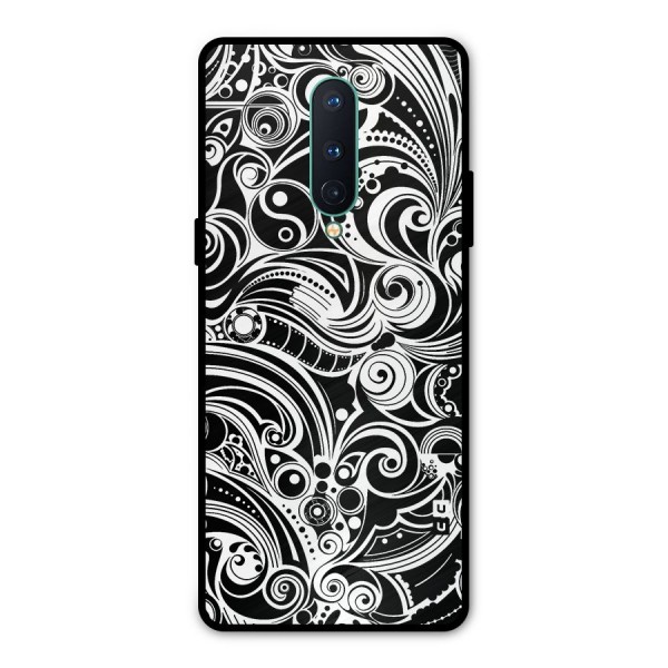 Maori Art Design Abstract Metal Back Case for OnePlus 8