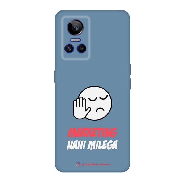 Marketing Nahi Milega SteelBlue Original Polycarbonate Back Case for Realme GT Neo 3
