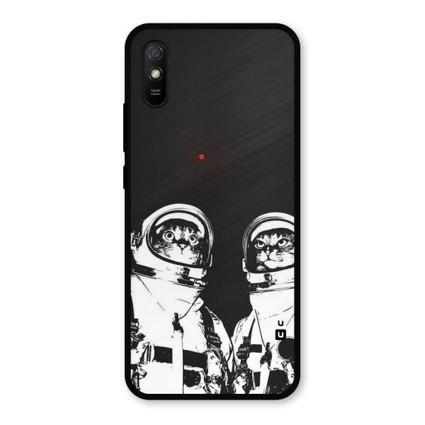 Meow Moon Metal Back Case for Redmi 9i