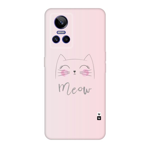 Meow Pink Original Polycarbonate Back Case for Realme GT Neo 3