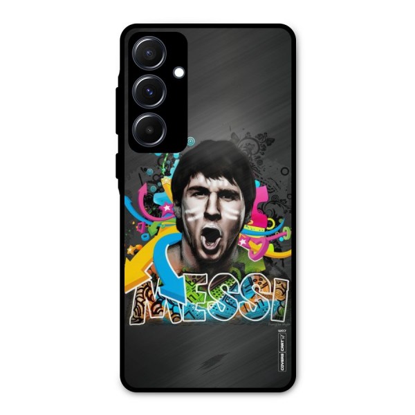 Messi For Argentina Metal Back Case for Galaxy A55