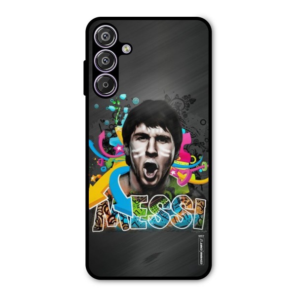 Messi For Argentina Metal Back Case for Galaxy F15