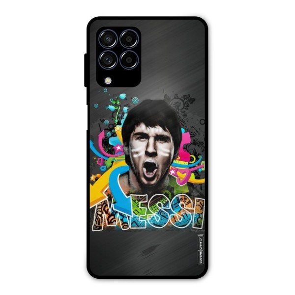 Messi For Argentina Metal Back Case for Galaxy M53 5G