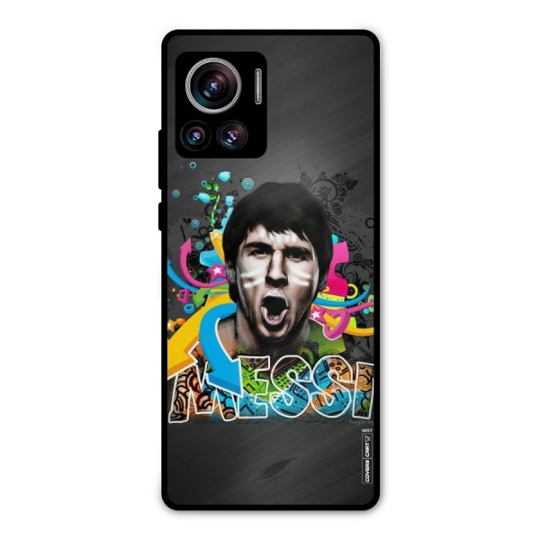 Messi For Argentina Metal Back Case for Motorola Edge 30 Ultra