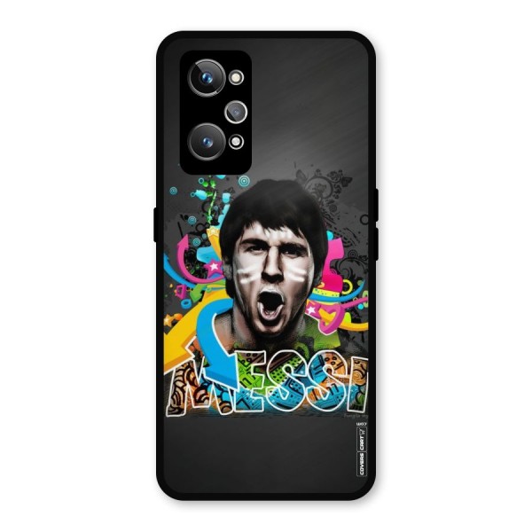 Messi For Argentina Metal Back Case for Realme GT 2