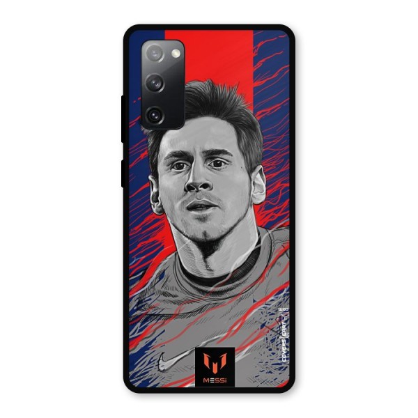 Messi For FCB Metal Back Case for Galaxy S20 FE