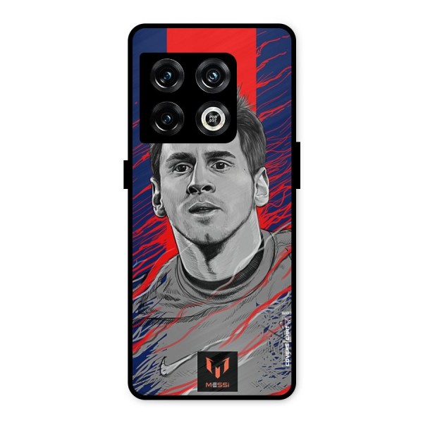 Messi For FCB Metal Back Case for OnePlus 10 Pro 5G