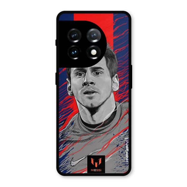 Messi For FCB Metal Back Case for OnePlus 11