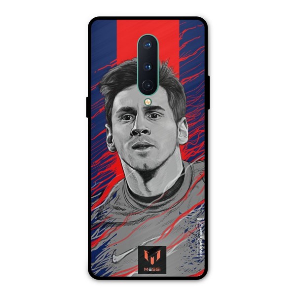 Messi For FCB Metal Back Case for OnePlus 8