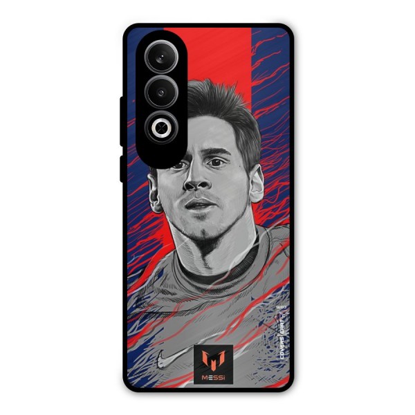 Messi For FCB Metal Back Case for OnePlus Nord CE4