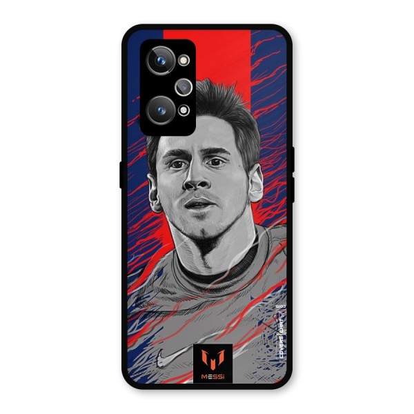 Messi For FCB Metal Back Case for Realme GT Neo 3T
