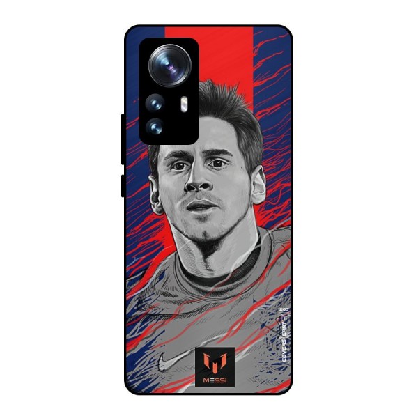 Messi For FCB Metal Back Case for Xiaomi 12 Pro