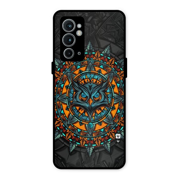Mighty Owl Artwork Metal Back Case for OnePlus 9RT 5G
