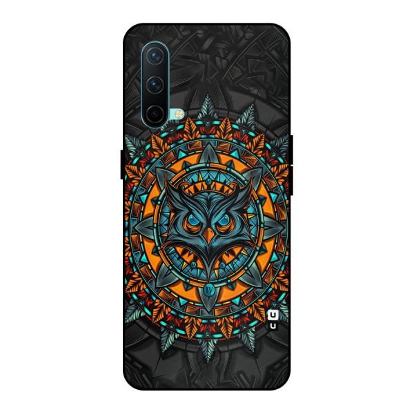 Mighty Owl Artwork Metal Back Case for OnePlus Nord CE 5G
