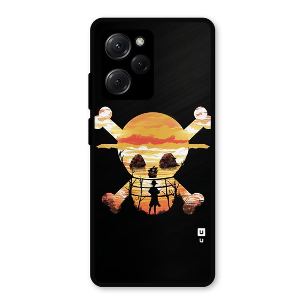 Minimal One Piece Metal Back Case for Poco X5 Pro