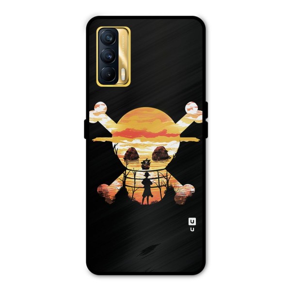 Minimal One Piece Metal Back Case for Realme X7