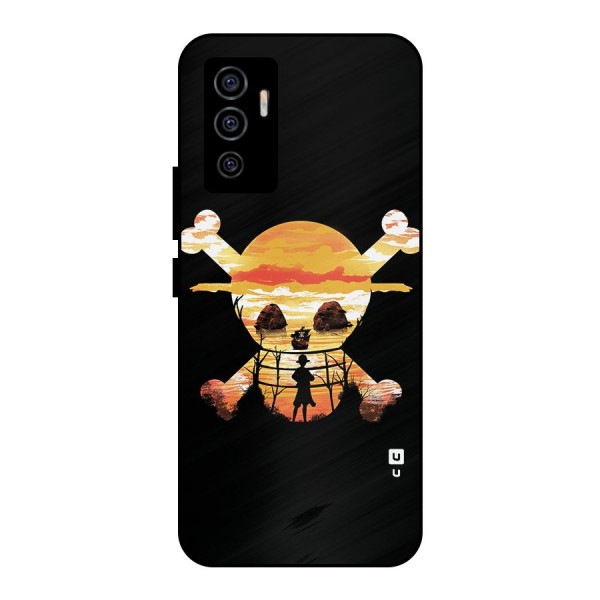 Minimal One Piece Metal Back Case for Vivo V23e