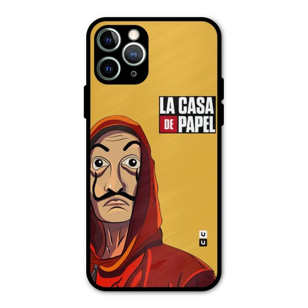 Money Heist La Casa De Papel Metal Back Case for iPhone 11 Pro Max