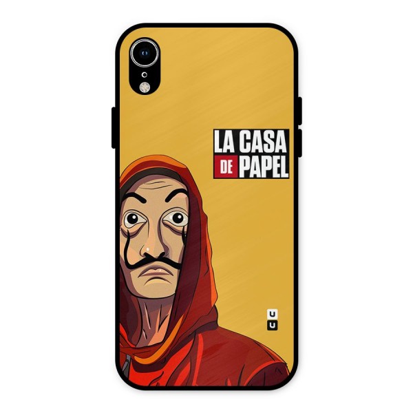 Money Heist La Casa De Papel Metal Back Case for iPhone XR