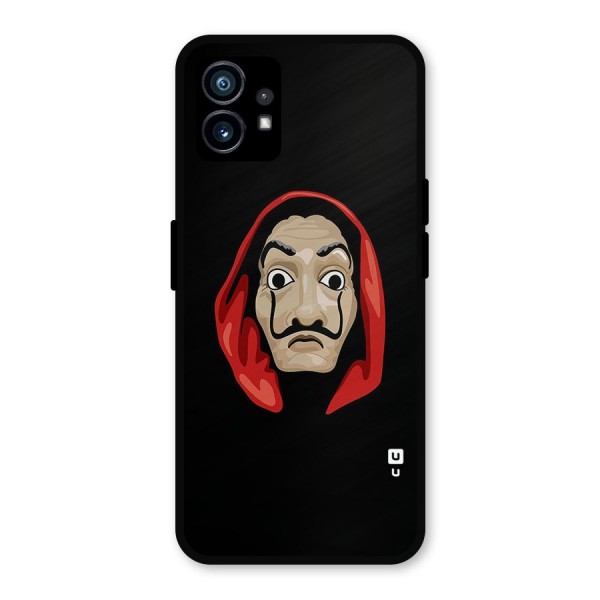 Money Heist Mask Metal Back Case for Nothing Phone 1